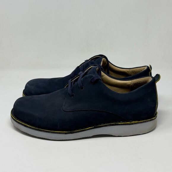 Samuel Hubbard Free Un-Sneaker Mens 12 W Wide Blue Nubuck Leather Walking Shoes main image 10